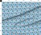 Blue Sea Ocean Mermaid Lgbtq Mythical Gay Merman Mermen Small Scale Creatures Nsfw Mature Custom Printed Fabric by Spoonflower Various Fabrics by the Yard or Fat Quarter